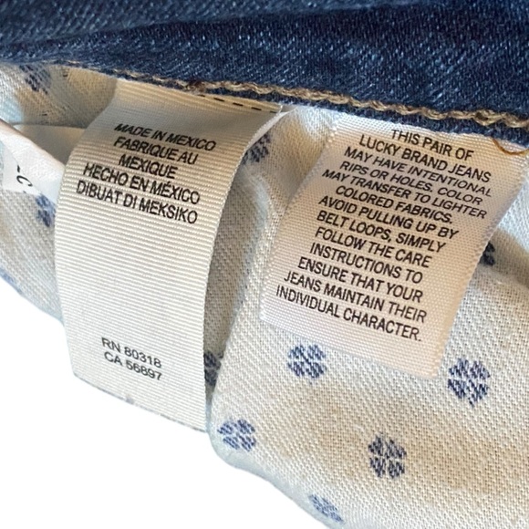 LUCKY BRAND HAYDEN STRAIGHT LEG JEAN Size 2/26 High rise slim fit Straight Leg - Picture 9 of 11